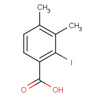 129833-31-4 2-iodo-3,4-dimethylbenzoic acid chemical structure