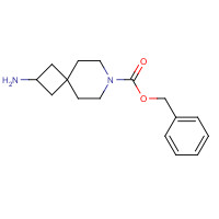147611-02-7 benzyl 2-amino-7-azaspiro[3.5]nonane-7-carboxylate chemical structure