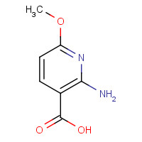 1196156-84-9 2-amino-6-methoxypyridine-3-carboxylic acid chemical structure