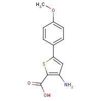 649757-53-9 3-amino-5-(4-methoxyphenyl)thiophene-2-carboxylic acid chemical structure