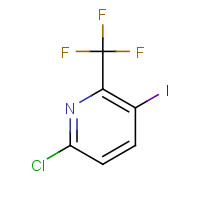 945717-57-7 6-chloro-3-iodo-2-(trifluoromethyl)pyridine chemical structure