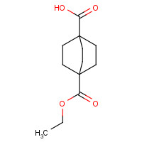 834-50-4 4-ethoxycarbonylbicyclo[2.2.2]octane-1-carboxylic acid chemical structure