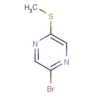 1049026-49-4 2-bromo-5-methylsulfanylpyrazine chemical structure