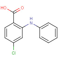 19218-88-3 2-anilino-4-chlorobenzoic acid chemical structure