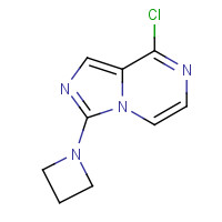 1326280-68-5 3-(azetidin-1-yl)-8-chloroimidazo[1,5-a]pyrazine chemical structure