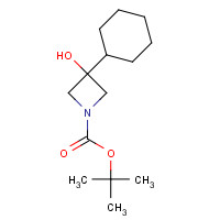 1225439-05-3 tert-butyl 3-cyclohexyl-3-hydroxyazetidine-1-carboxylate chemical structure