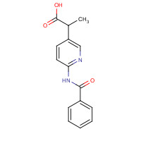 1419603-63-6 2-(6-benzamidopyridin-3-yl)propanoic acid chemical structure