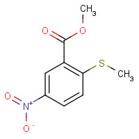 191604-70-3 methyl 2-methylsulfanyl-5-nitrobenzoate chemical structure