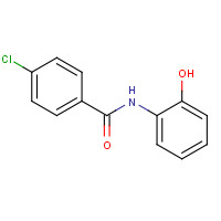 31913-75-4 4-chloro-N-(2-hydroxyphenyl)benzamide chemical structure