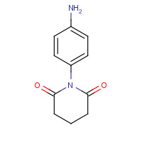 444003-01-4 1-(4-aminophenyl)piperidine-2,6-dione chemical structure