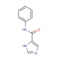 13189-13-4 N-phenyl-1H-imidazole-5-carboxamide chemical structure