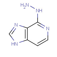 3243-26-3 1H-imidazo[4,5-c]pyridin-4-ylhydrazine chemical structure