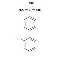 864957-72-2 [4-(2-bromophenyl)phenyl]-trimethylsilane chemical structure