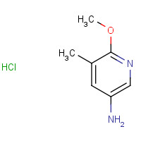 1159811-59-2 6-methoxy-5-methylpyridin-3-amine;hydrochloride chemical structure
