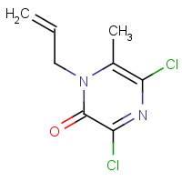 216979-25-8 3,5-dichloro-6-methyl-1-prop-2-enylpyrazin-2-one chemical structure
