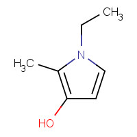 118060-82-5 1-ethyl-2-methylpyrrol-3-ol chemical structure