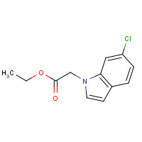 848983-39-1 ethyl 2-(6-chloroindol-1-yl)acetate chemical structure