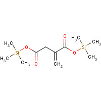 55494-04-7 bis(trimethylsilyl) 2-methylidenebutanedioate chemical structure