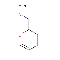 15836-83-6 1-(3,4-dihydro-2H-pyran-2-yl)-N-methylmethanamine chemical structure