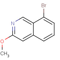 608515-50-0 8-bromo-3-methoxyisoquinoline chemical structure