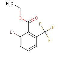 1214351-28-6 ethyl 2-bromo-6-(trifluoromethyl)benzoate chemical structure