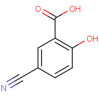 10435-57-1 5-cyano-2-hydroxybenzoic acid chemical structure