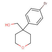 894399-94-1 [4-(4-bromophenyl)oxan-4-yl]methanol chemical structure