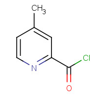 640296-10-2 4-methylpyridine-2-carbonyl chloride chemical structure