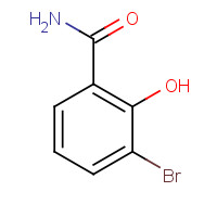 28165-47-1 3-bromo-2-hydroxybenzamide chemical structure