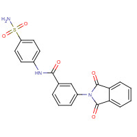 892210-80-9 3-(1,3-dioxoisoindol-2-yl)-N-(4-sulfamoylphenyl)benzamide chemical structure