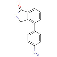 765948-62-7 4-(4-aminophenyl)-2,3-dihydroisoindol-1-one chemical structure