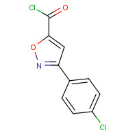 679806-06-5 3-(4-chlorophenyl)-1,2-oxazole-5-carbonyl chloride chemical structure
