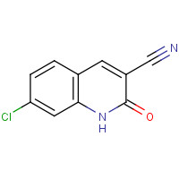 116705-00-1 7-chloro-2-oxo-1H-quinoline-3-carbonitrile chemical structure