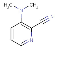 97483-75-5 3-(dimethylamino)pyridine-2-carbonitrile chemical structure