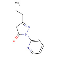 111987-95-2 5-propyl-2-pyridin-2-yl-4H-pyrazol-3-one chemical structure