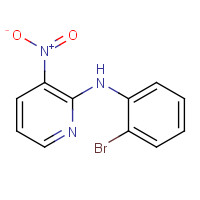 61963-73-3 N-(2-bromophenyl)-3-nitropyridin-2-amine chemical structure