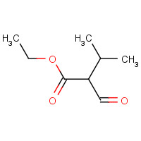 21474-92-0 ethyl 2-formyl-3-methylbutanoate chemical structure
