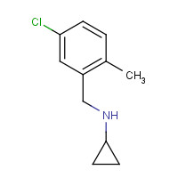 1229246-30-3 N-[(5-chloro-2-methylphenyl)methyl]cyclopropanamine chemical structure