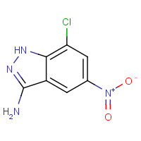 1197193-46-6 7-chloro-5-nitro-1H-indazol-3-amine chemical structure