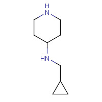 1182895-15-3 N-(cyclopropylmethyl)piperidin-4-amine chemical structure
