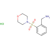 918812-18-7 (2-morpholin-4-ylsulfonylphenyl)methanamine;hydrochloride chemical structure