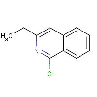 55150-52-2 1-chloro-3-ethylisoquinoline chemical structure
