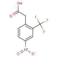 199469-91-5 2-[4-nitro-2-(trifluoromethyl)phenyl]acetic acid chemical structure