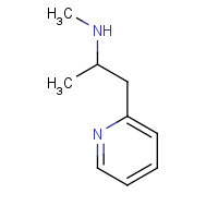 55496-56-5 N-methyl-1-pyridin-2-ylpropan-2-amine chemical structure