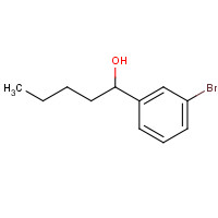158918-39-9 1-(3-bromophenyl)pentan-1-ol chemical structure