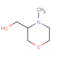 1159598-86-3 (4-methylmorpholin-3-yl)methanol chemical structure