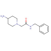 952933-98-1 2-(4-aminopiperidin-1-yl)-N-benzylacetamide chemical structure