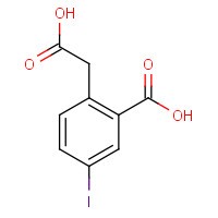 423178-18-1 2-(carboxymethyl)-5-iodobenzoic acid chemical structure