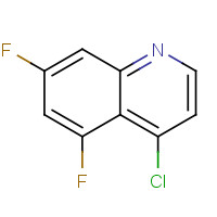 874831-46-6 4-chloro-5,7-difluoroquinoline chemical structure