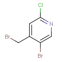 778611-65-7 5-bromo-4-(bromomethyl)-2-chloropyridine chemical structure